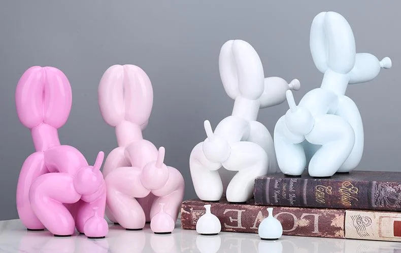 Balloon Dog Pooping Statue -  - #tag1#