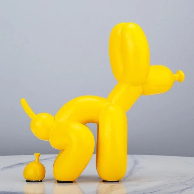Balloon Dog Pooping Statue -  - #tag1#