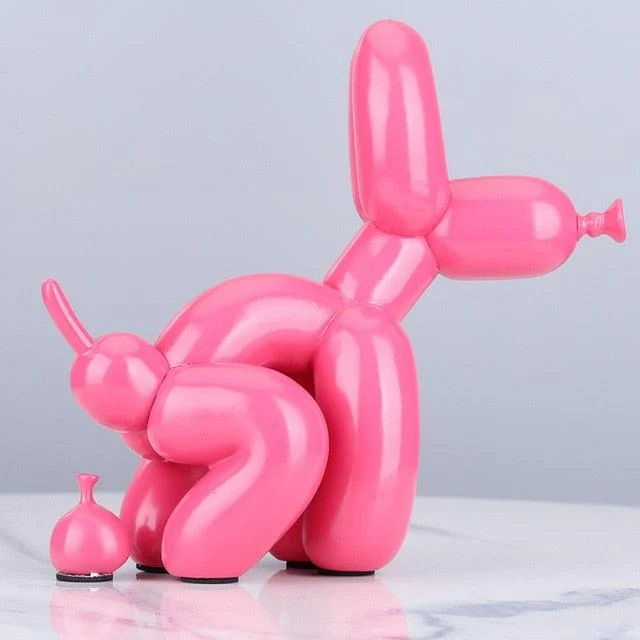 Balloon Dog Pooping Statue -  - #tag1#