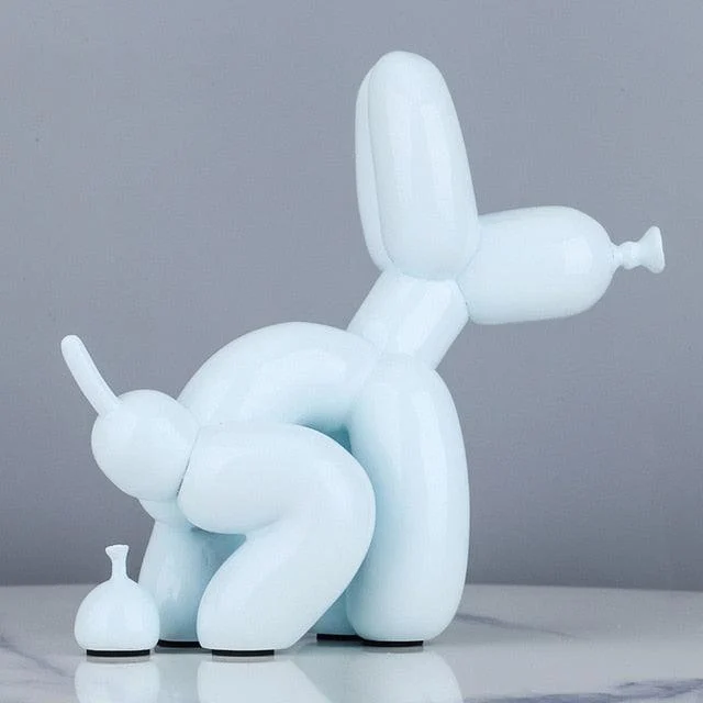 Balloon Dog Pooping Statue -  - #tag1#