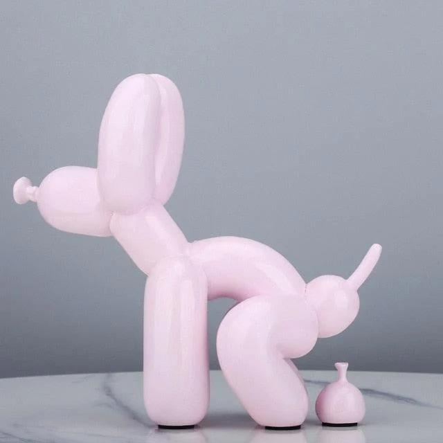 Balloon Dog Pooping Statue -  - #tag1#