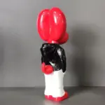 Balloon Dog in Hoodie Street Art Sculpture