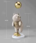 Balloon Flying Bear tag1