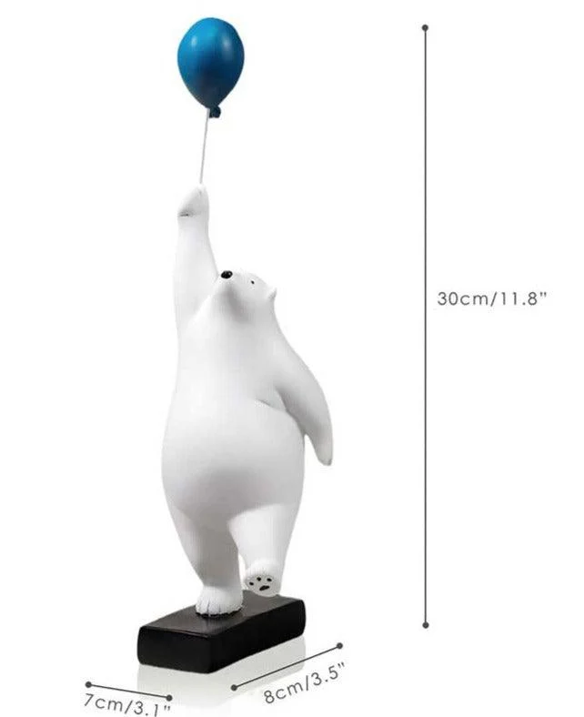 Balloon Flying Polar Bears -