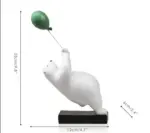 Balloon Flying Polar Bears