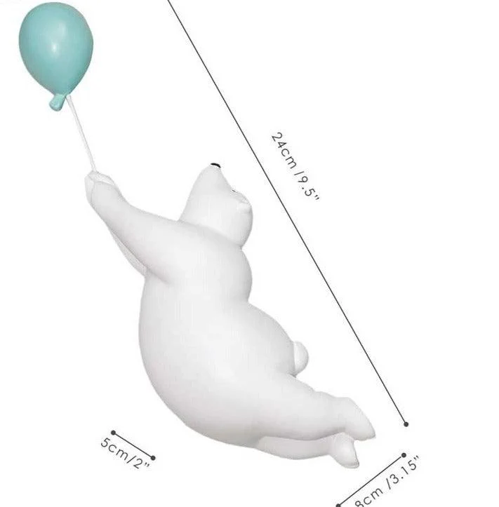 Balloon Flying Polar Bears -