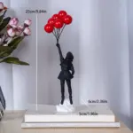 Balloon Girl Decor tag1