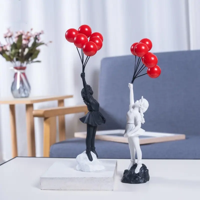 Balloon Girl Decor tag1