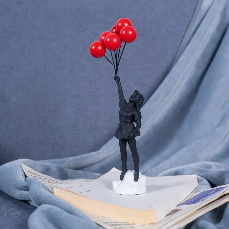 Balloon Girl Decor tag1