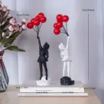 Balloon Girl Decor tag1