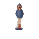 Balloon Girl In Blue Figurine