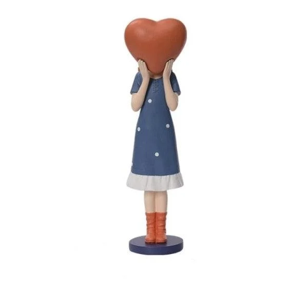 Balloon Girl In Blue Figurine -