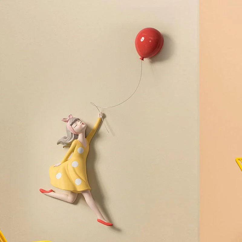 Balloon Girl Wall Decor -  - #tag1#