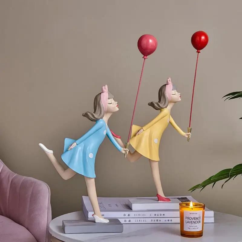 Balloon Girl Wall Decor tag1