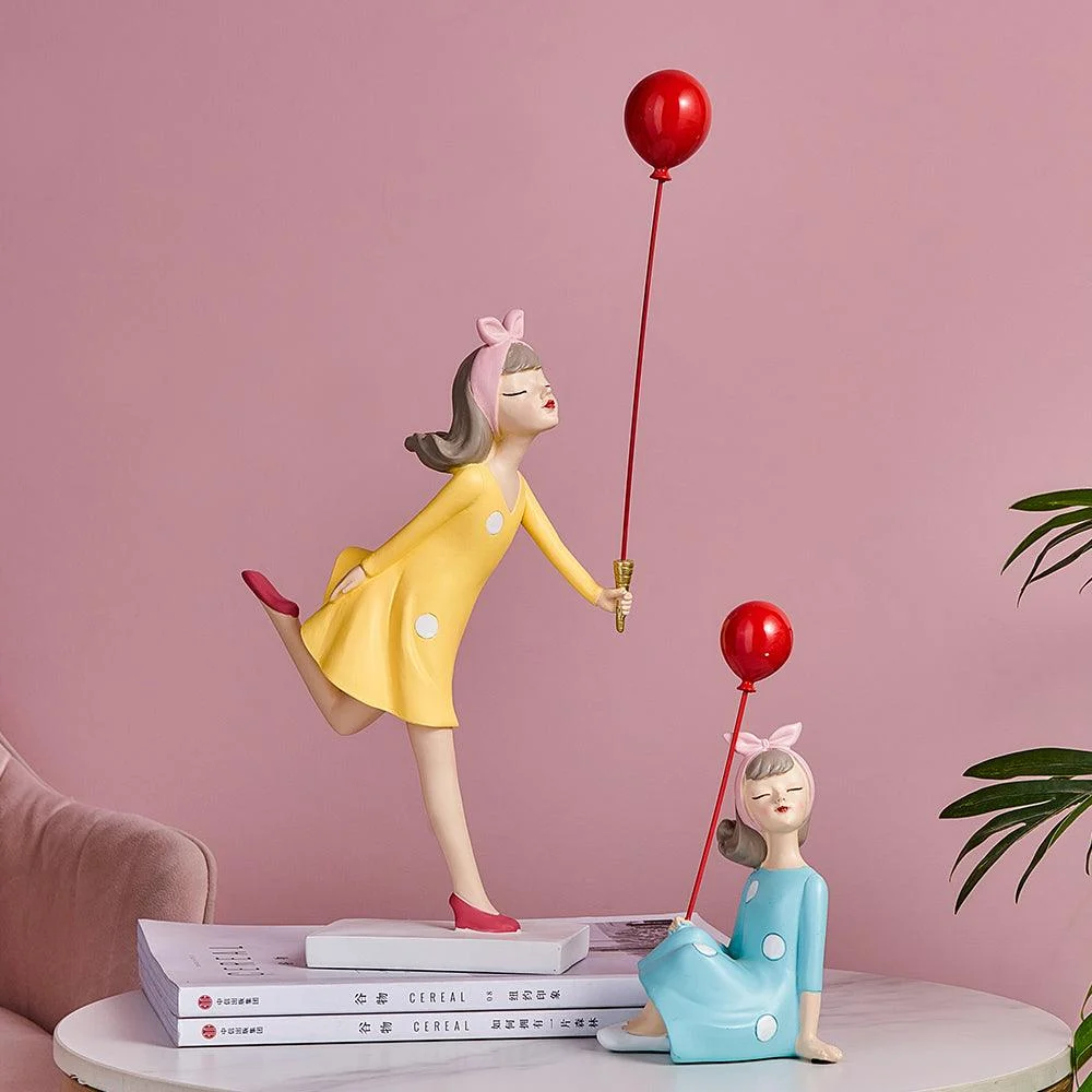 Balloon Girl Wall Decor -  - #tag1#