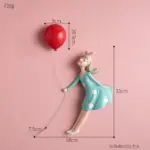 Balloon Girl Wall Decor tag1