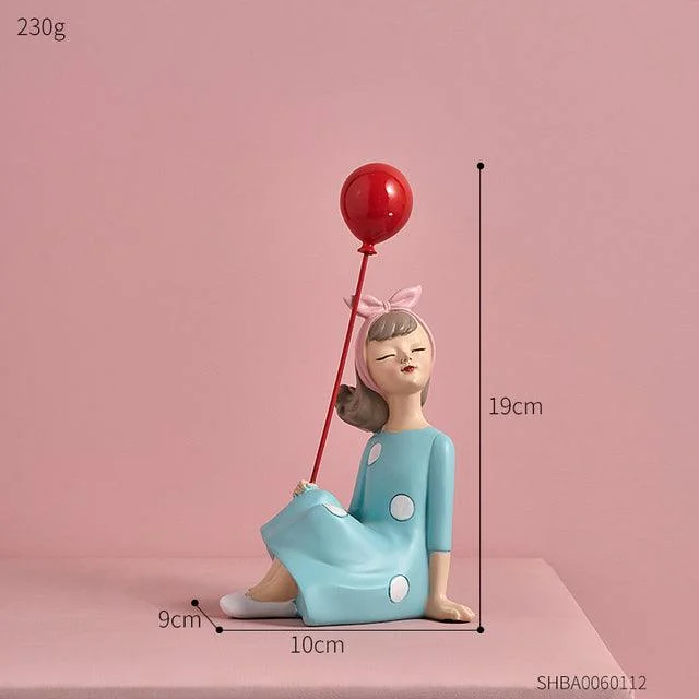 Balloon Girl Wall Decor -  - #tag1#