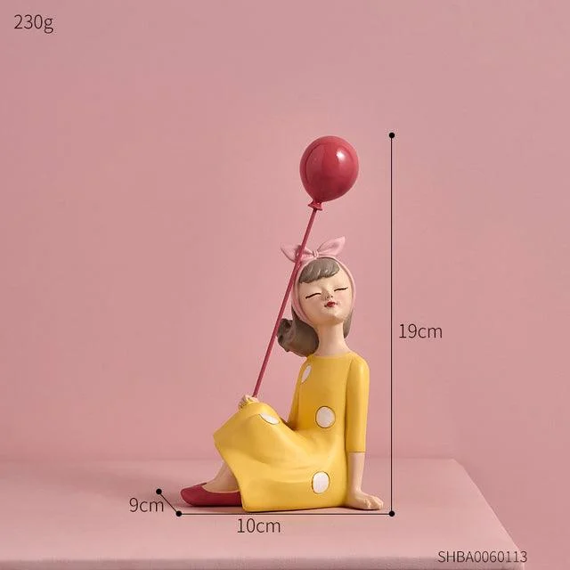 Balloon Girl Wall Decor -  - #tag1#