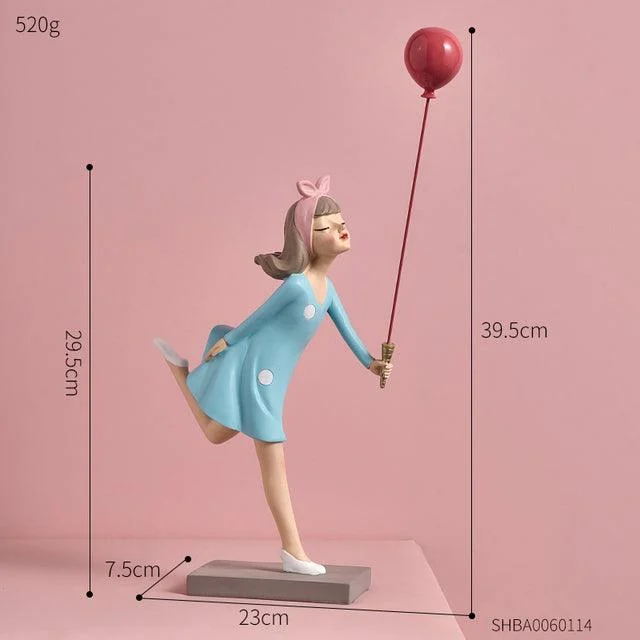 Balloon Girl Wall Decor -  - #tag1#