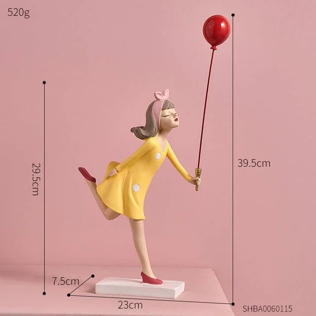 Balloon Girl Wall Decor -  - #tag1#
