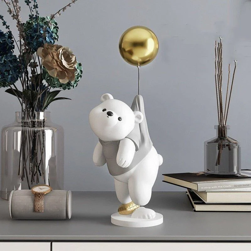 Balloon Polar Bear Home Decor Ornaments -