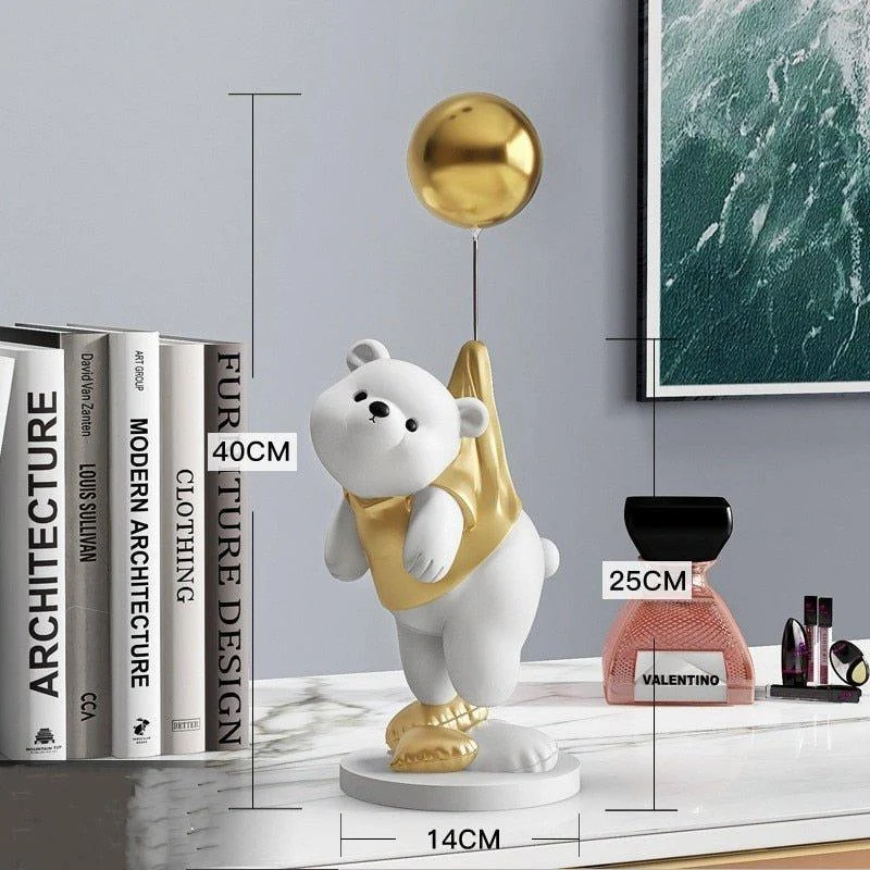 Balloon Polar Bear Home Decor Ornaments -