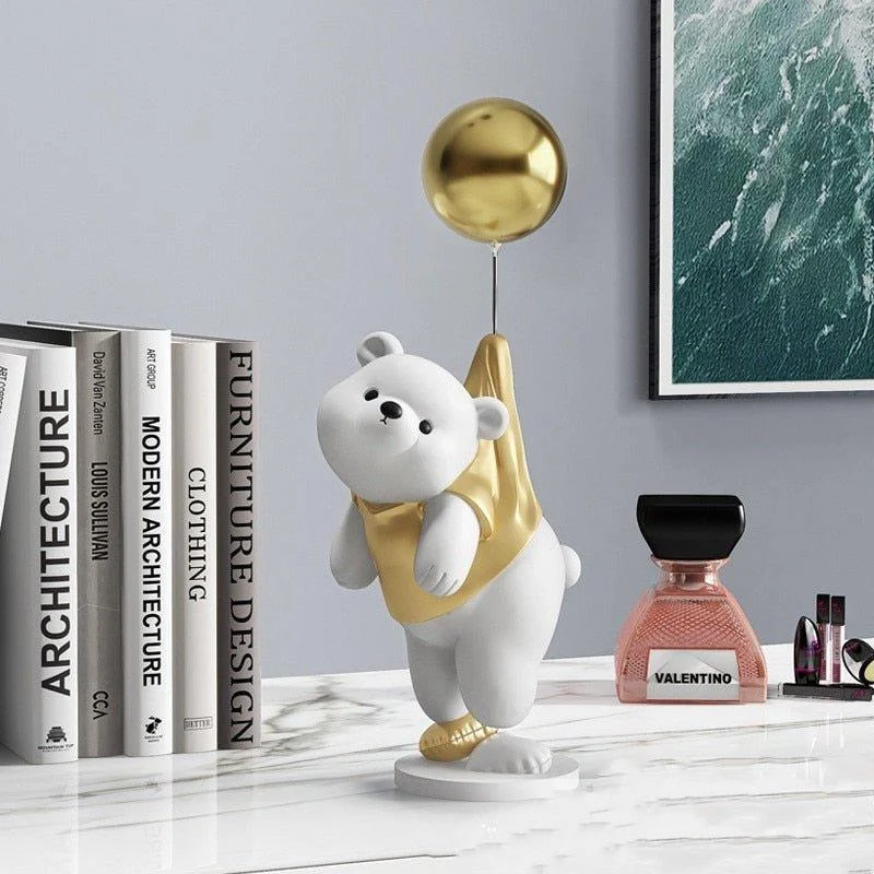 Balloon Polar Bear Home Decor Ornaments -