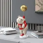 Balloon Polar Bear Home Decor Ornaments