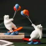 Balloon Polar Bear Surfer tag1