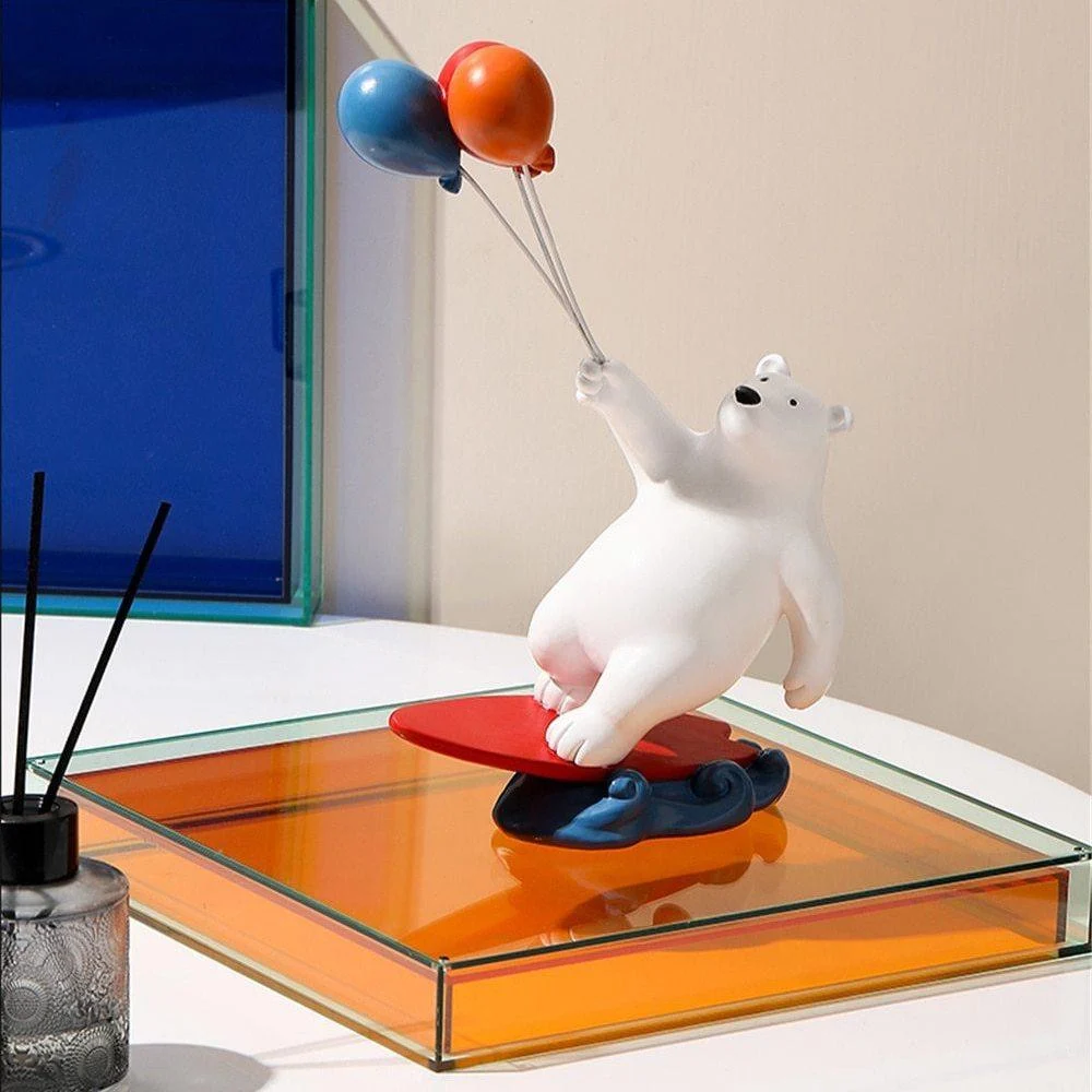 Balloon Polar Bear Surfer -  - #tag1#
