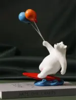 Balloon Polar Bear Surfer tag1