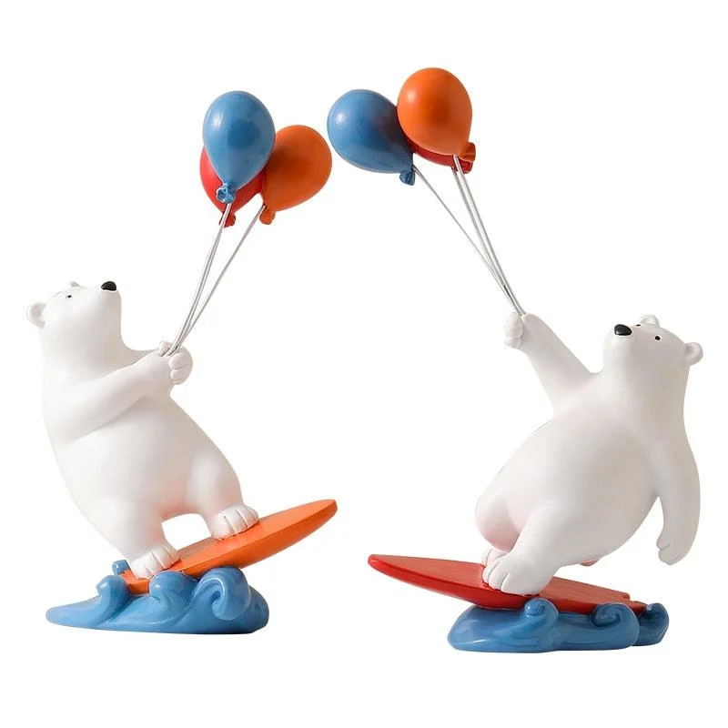 Balloon Polar Bear Surfer -  - #tag1#