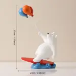 Balloon Polar Bear Surfer tag1