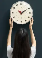 Balloon Shaped Silent Wall Decorative Clock for Kids Bedroom