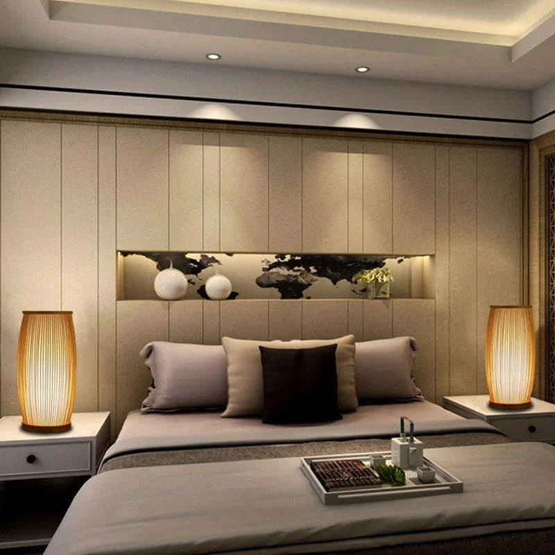 BambooGlow - Bamboo Table Lamp Night Light -  - #tag1#