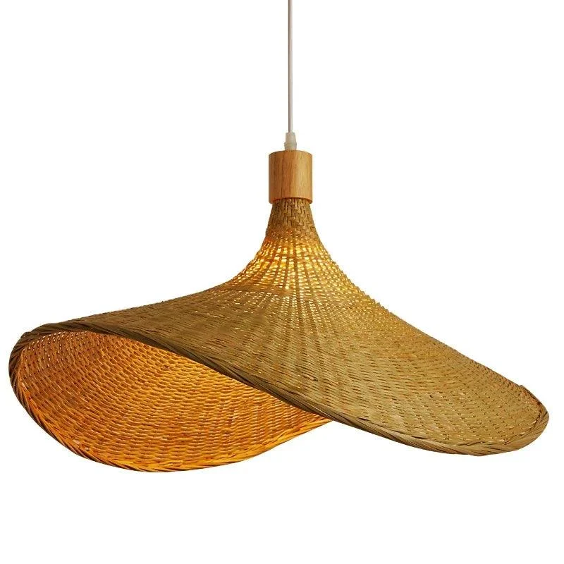 BambooHaven - Bamboo Wicker Pendant Lamp -  - #tag1#
