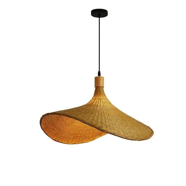 BambooHaven - Bamboo Wicker Pendant Lamp -  - #tag1#