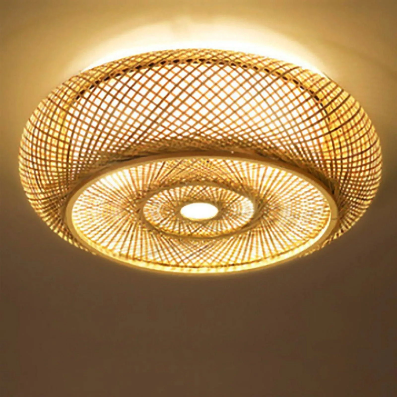BambooWhisper - Bamboo Recessed Ceiling Lamp -  - #tag1#