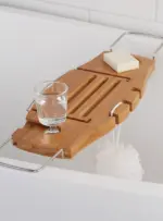 Bamboo Bath Caddy tag1