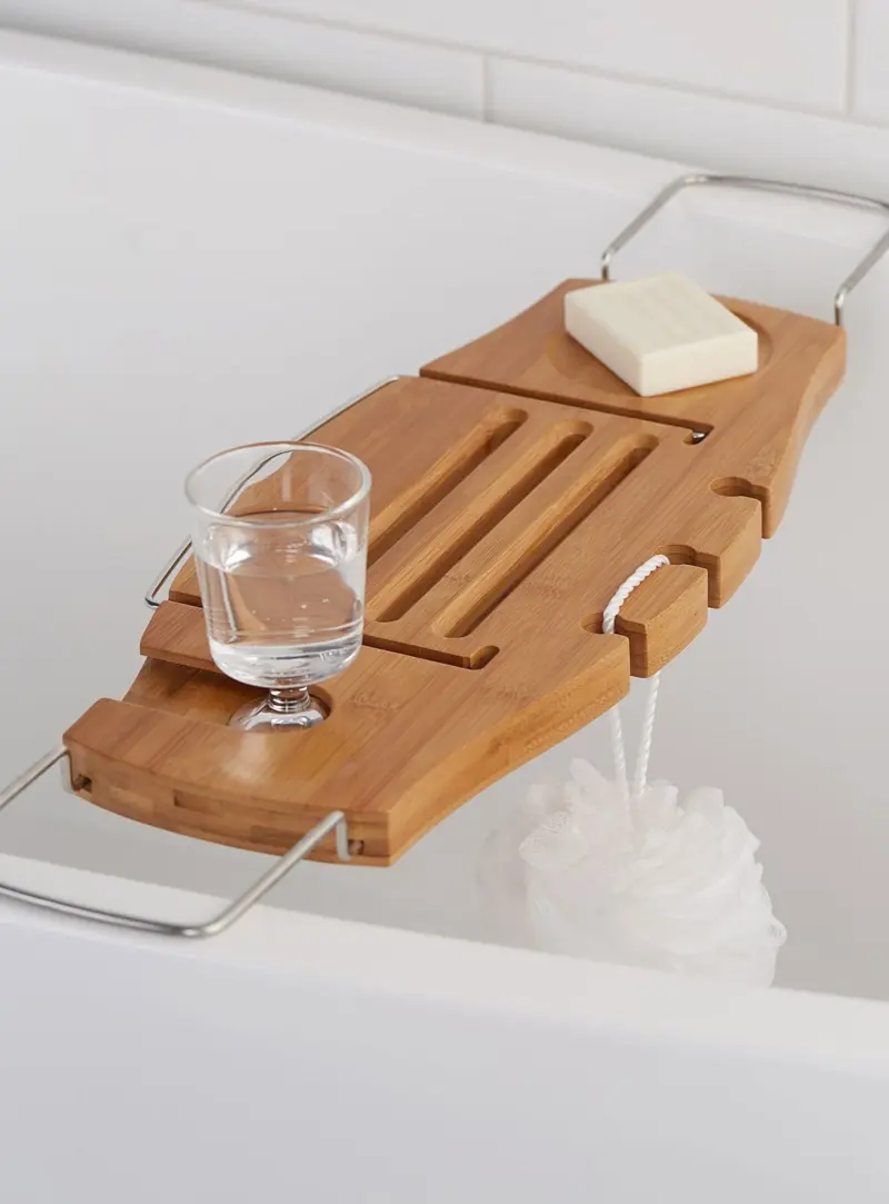 Bamboo Bath Caddy tag1