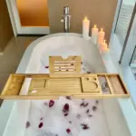 Bamboo Bathtub Tray tag1
