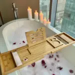 Bamboo Bathtub Tray tag1