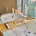 Bamboo Bathtub Tray tag1