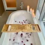 Bamboo Bathtub Tray tag1
