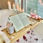 Bamboo Bathtub Tray tag1