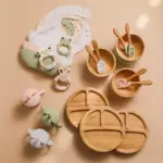 Bamboo_Dinosaur_Dinner_Set_7pcs_BPA-Free_Suction_Bowls_for_Children_-_-4133867 Bamboo Dinosaur Dinner Set 7pcs BPA Free Suction Bowls for Children