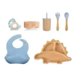 Bamboo_Dinosaur_Dinner_Set_7pcs_BPA-Free_Suction_Bowls_for_Children_-_-4133901 Bamboo Dinosaur Dinner Set 7pcs BPA Free Suction Bowls for Children