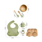 Bamboo_Dinosaur_Dinner_Set_7pcs_BPA-Free_Suction_Bowls_for_Children_-_-4134009 Bamboo Dinosaur Dinner Set 7pcs BPA Free Suction Bowls for Children