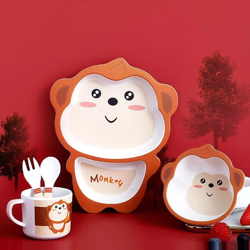 Bamboo Fiber Children's Tableware -  - #tag1#