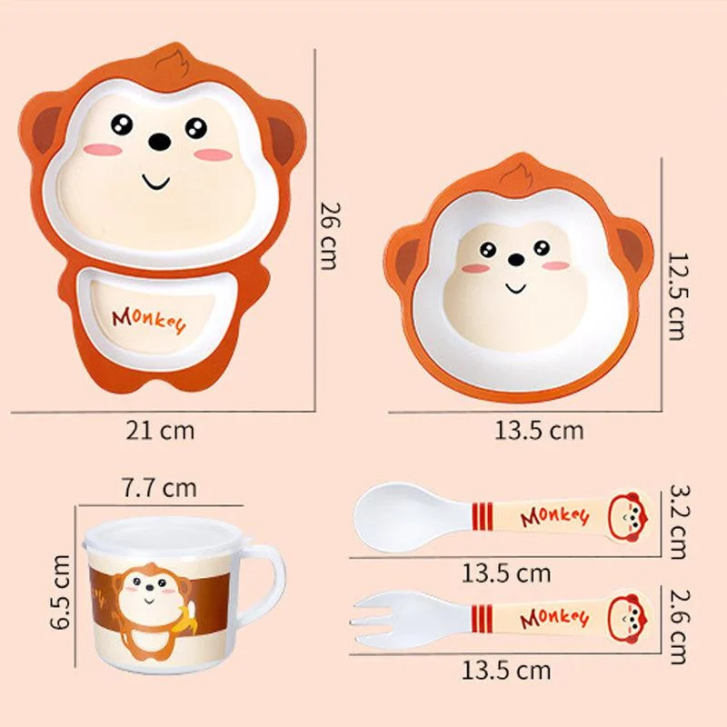 Bamboo Fiber Children's Tableware -  - #tag1#